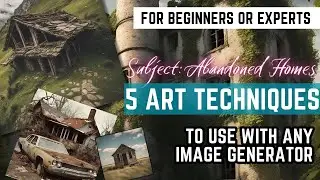 Create #customartwork of Abandoned Homes using #dalle3 #midjourney #leonardoai | Generate #aiimages