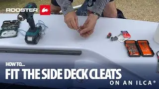 How to fit the side deck cleats on an ILCA / Laser