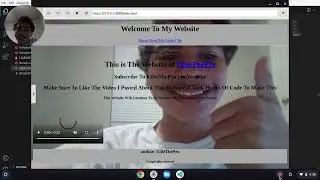 Coding a HTML website on chromebook Part 2?!?!!?!