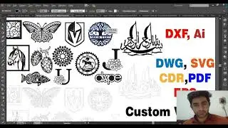 Mastering Laser Cutting: Creating Custom Vector Files for DXF, SVG, AI, CDR, PDF