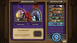 Hearthstone LoE Priest Challenge 03.12.2015