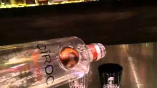 Ciroc Amaretto Super Bowl shots @ Convo Bar Hell's Kitchen NYC