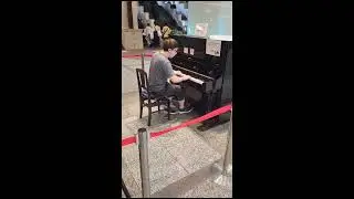 Random Dude (possibly me) Plays Piano In Public In Japan (Osaka) And Wows At Least 3 (!) People