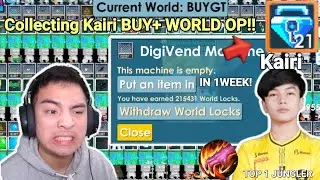 Collecting KAIRI BUY+ WORLD!! (IN 1 WEEK 21 BGL Profit!) KAIRI INDONESIA! - Growtopia
