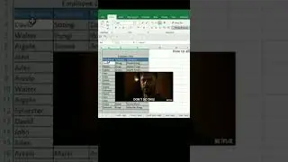 Quickly Format Text in Center In Excel #shorts #msexcel #excel
