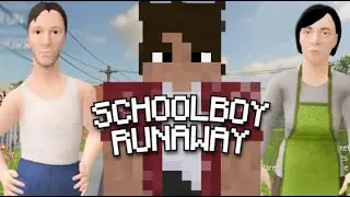 😱 СБЕЖАЛ ОТ ЗЛЫХ РОДИТЕЛЕЙ В SCHOOLBOY RUNAWAY В МАЙНКРАФТ! 😱