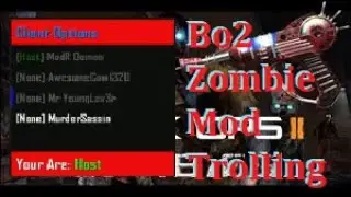 Guy Forgets That We're Modding | Bo2 Zombie Mod Trolling