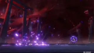 Thoma Saves Lumine from Baal (japanese dub)
