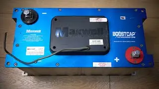 Maxwell Supercapacitor. 165 Farad, 48V. What's inside?