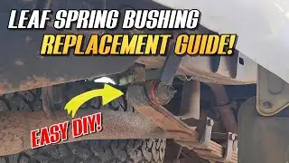 How To Replace Leaf Spring Bushings - The Cheap & DIY Way! | Toyota Hilux / Vigo N70 KUN26