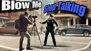 Cop gets Schooled and Stupid Human Tricks - Cop Owned