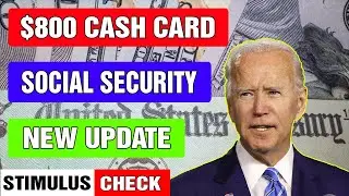 STIMULUS PACKAGE UPDATE - DEC 23 - $800 CASH CARD FOR SOCIAL SECURITY, SSDI, MEDICARE - NEW UPDATE