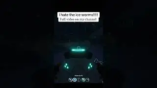 I hate the ice worms 