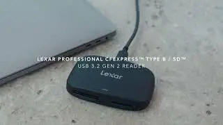 Lexar Professional CFexpress™ Type B / SD™ USB 3.2 Gen 2 Reader