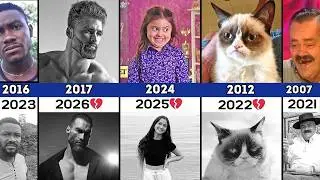 EVERY Legendary Meme Hero Compared (Then vs Now) 😥💔- Part 17