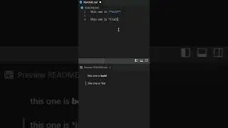 Mastering Markdown: Creating Bold and Italic Text | Tutorial #shorts