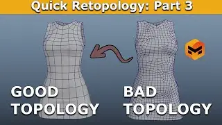 Upgrade Your 3D Modeling Skills: Retopology Tutorial with Marvelous Designer & Autodesk Maya: part 3
