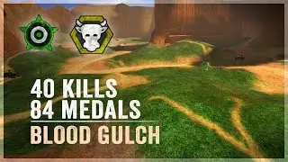 Halo: CE - 40 Kills and 84 Medals on Blood Gulch