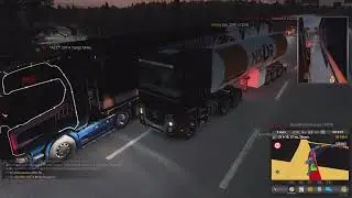 Euro Truck Simulator 2 смешные, рандомные моменты в Multiplayer часть #1