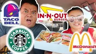LETTING THE PERSON IN FRONT OF US DECIDE WHAT WE EAT!