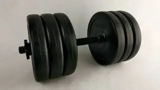 Обзор Гантели пластиковой StarFit 15.5 кг. Плюсы и Минусы
