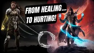 An ESO Healer's Solo/DPS Build!