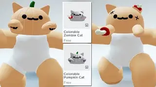 GET 2 FREE CAT & ZOMBIE PUMPKIN HATS NOW 😲😵