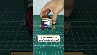 ¿Cómo conectar un transformador eléctrico? Ejemplo 120V a 24V | #TransformadorElectrico