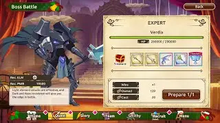 KONOSUBA: FANTASTIC DAYS - Verdia Event boss Expert 2 shot FULL AUTO. Auto or Nothing 4 us Lazybois