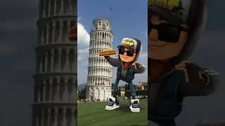 Jake in the Tower of Pisa