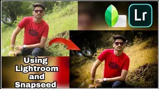 Lightroom tutorial - Instagram viral Concept photo editing | Snapseed editing tutorial 2019