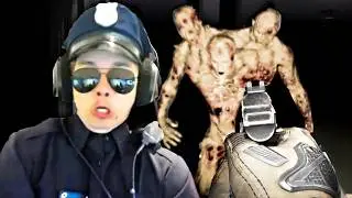 A bodycam horror game, but you're a paranoid cop