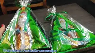 Мастер-класс "Ёлочка". Новогодний подарок для друзей.