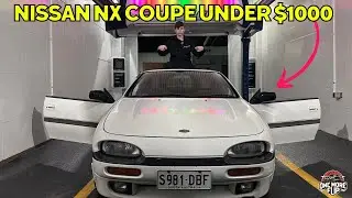 Our Eighth Car!! Bargain Nissan NX Coupe!! aka Nissan NX2000