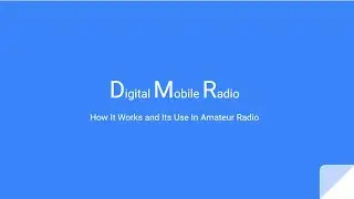 Basic DMR for Amateur Radio