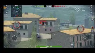 Французкая блоха в катке#AMX CDA 105#wotblitz #катка#блохапрем.