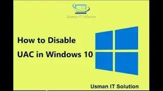 How To Disable UAC Remote Restrictions In Windows 10 | Disabled UAC Windows 10 |