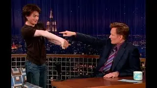 Daniel Radcliffe Shows Conan His 