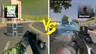 Warzone Mobile Vs Warzone Mobile Lite ( Project : BloodStrike ) | BattleRoyale Comparison