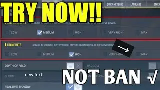 NEW SEASON CONFIG FIX LAG IN CODM