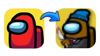 i customized my Among Us app