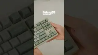 Galaxy80, marbly and creamy 80% keyboard by Epomaker x Feker.