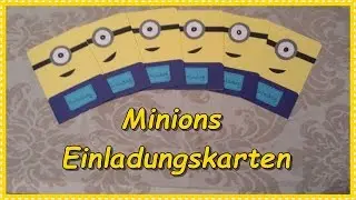Tutorial - Minions Karte/Einladungskarte