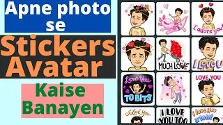 Make Your Own Avatar and Stickers for Snapchat, Facebook, Messenger, WhatsApp, Instagram, Telegram