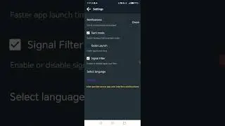 Enable Trading Signals notifications