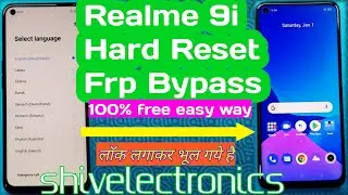 realme 9i frp bypass ! android 12 latest update without pc ! rmx3491 frp bypass ! 100% working !