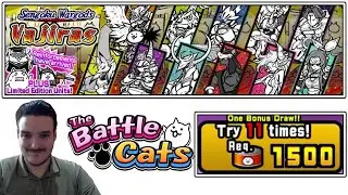 THE BATTLE CATS #90 - GIREI 15 VEZES NO BANNER SENGOKU WARGODS VAJIRAS