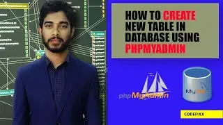 How to create new table in mysql database using phpmyadmin | Mysql database tutorial