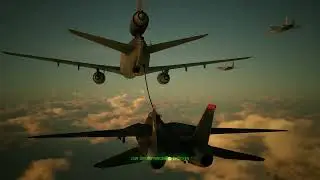 F-14 Wardog/Razgriz Campaign Run (Mission 11)
