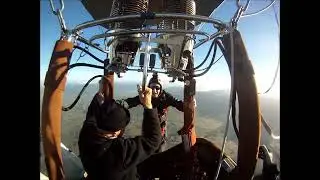 Goz Jumps from Hot Air Balloon